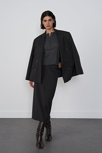 Beyyoglu 100% Cotton Düğme Detaylı Tshirt