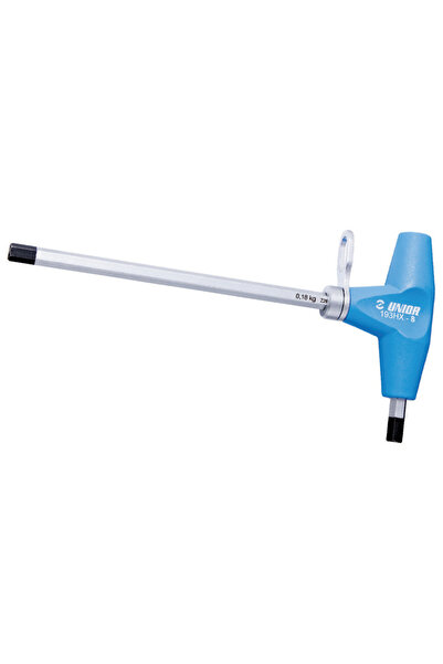 Unior 193HX-H T-handle hex wrench with carabiner ring, DIM 3 - 626178