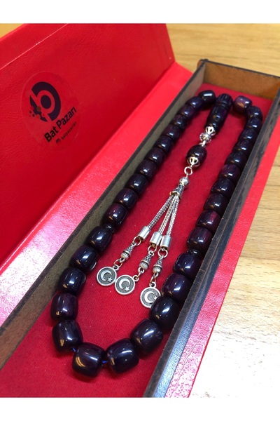 Black Sea Port سبحة عثمانية نسائية 12 مم |   الطريقة القديمة – مع الإمام