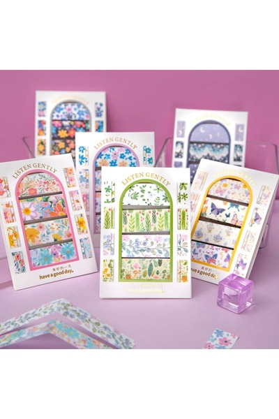 İthal P15-4 Washi Stickers