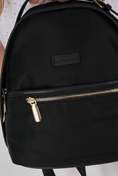 Silver Polo Silver & Polo Sp1212 Women's Backpack Black