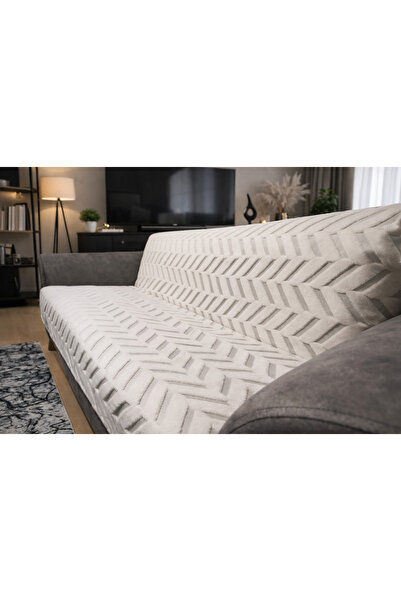 ÖZDAĞ HOME CONCEPT Welsoft Non-Slip Sofa Cover – Compatible with 3-Seater Sof...