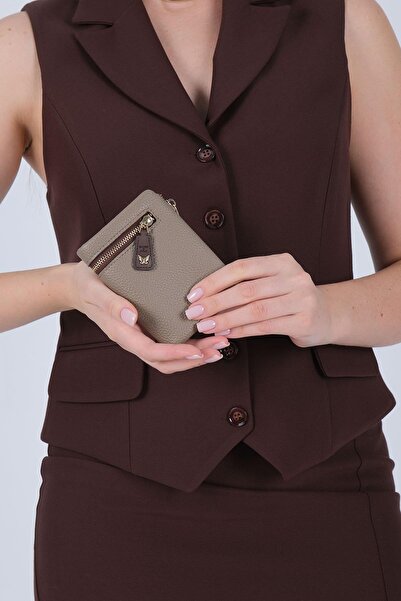 Silver Polo Silver & polo sp1197 wallet & card holder mink