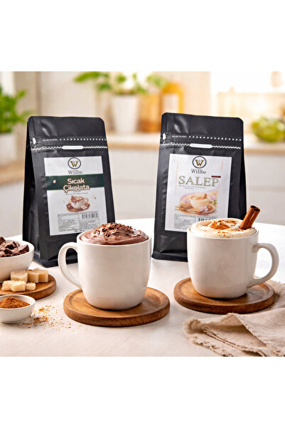 WİLLBE COFFEE WİLLBE SICAK ÇİKOLATA VE SALEP ÖZEL SERİ 2X400g
