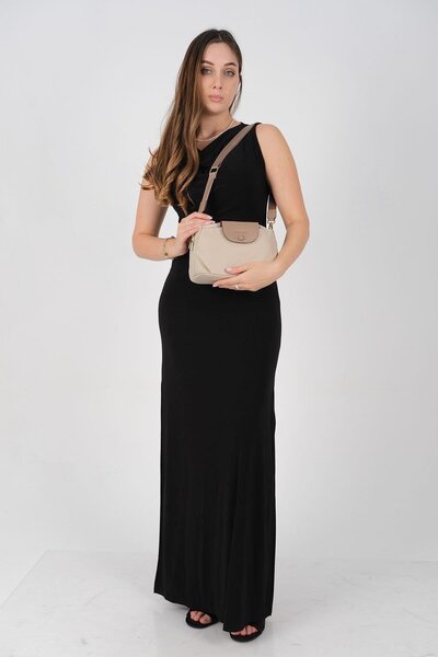 Silver Polo Silver & Polo Sp1223 Women's Crossbody Bag Beige-Sand