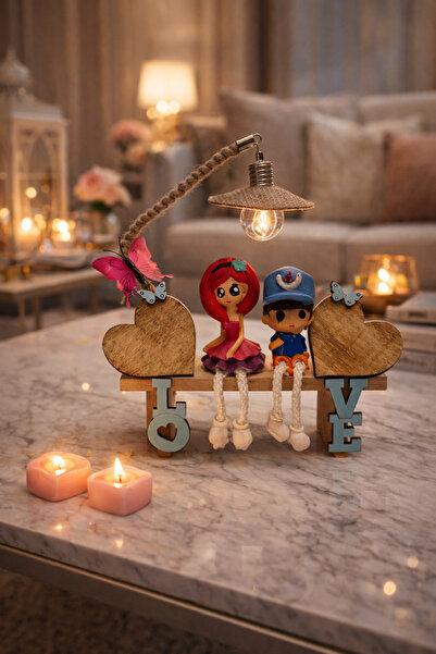 seymenbıçakçılık Kişiye Özel İsimli Romantik Işıklı Love Biblo – Sahil Temalı...