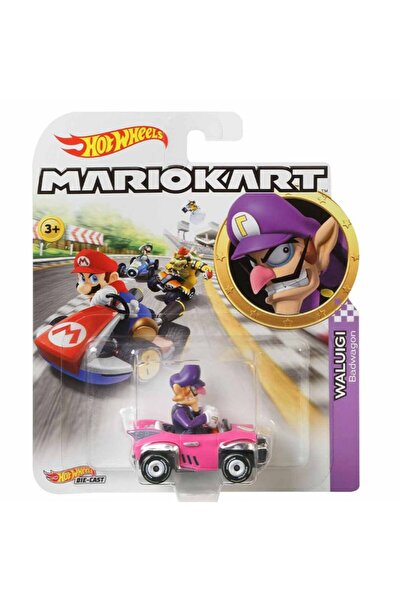 HOT WHEELS waluigi badwagon mariokart