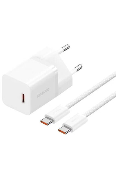 Baseus Type-C Charger + Type-C Cable