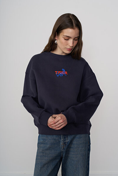 Beyyoglu Tiger Baskılı Sweatshirt