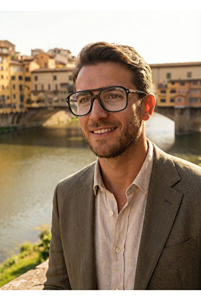 Nilu Moda Black Blue Light Protected Unisex Trend