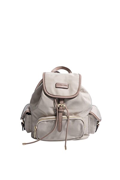 Silver Polo Silver & Polo Sp1207 Women's Backpack Beige-Sand