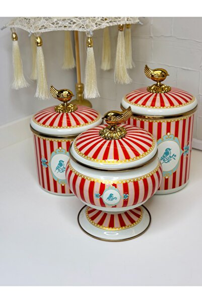 cicizuccaciye Belissima 3 Lü Emaye Set