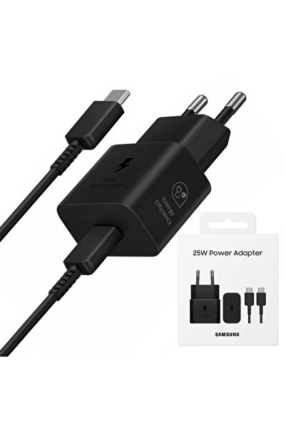 Samsung Încărcător Type-C 25W + cablu Type-C T2510, negru, blister