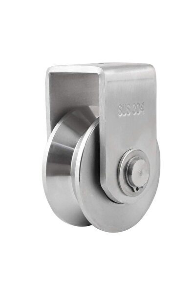 Choice بكرة أحادية العجلة من النوع V والنوع U بقطر 54 مم، مصنوعة من الفولاذ ا...