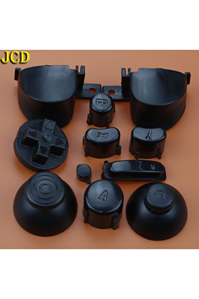 Choice1 مجموعة كاملة من أزرار JCD السوداء L R ABXY Z مع أغطية عصا التحكم ثلاث...