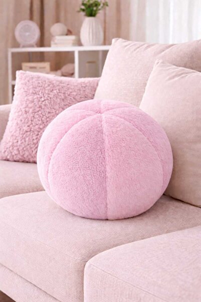 CHIZGY Plush Ball Pillow Welsoft Decorative Throw Pillow Soft Round Cushion H...