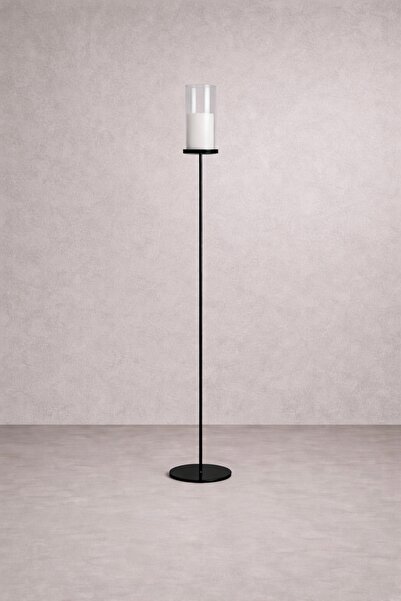 Changelier home design 110 cm Lüks Metal Şamdan – Büyük Boy Dekoratif Şamdan