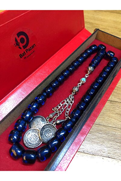 Black Sea Port Osmanlı Necef 12 mm Tesbih | Eski Usul Delik – İmameli