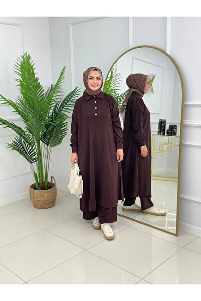 Summer Store Belinay Tunic and Pants Double Hijab Set