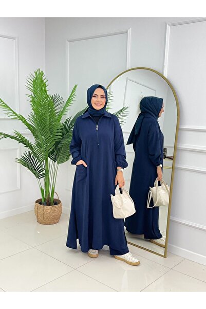 Summer Store Pearl Tunic and Pants Double Hijab Set