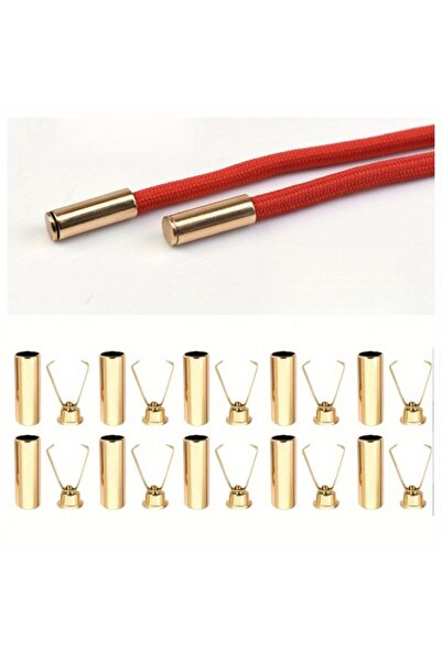 choice2 10PC Golden 10pcs Heavy Duty Cord Locks Adjustable Metal Clips Secure...