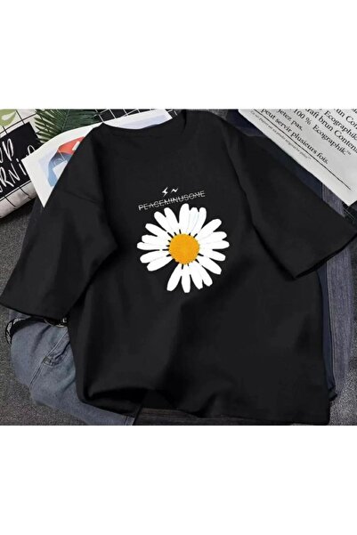 LELVANİ ΓΥΝΑΙΚΕΙΟ ΛΕΥΚΟ ΜΠΛΟΥΖΑΚΙ ΜΕ ΣΤΑΜΠΑ ΧΑΜΟΜΗΛΙ ΚΑΙ ΜΑΥΡΟ