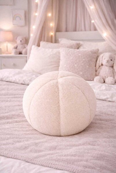 CHIZGY Plush Ball Pillow Welsoft Decorative Throw Pillow Soft Round Cushion H...