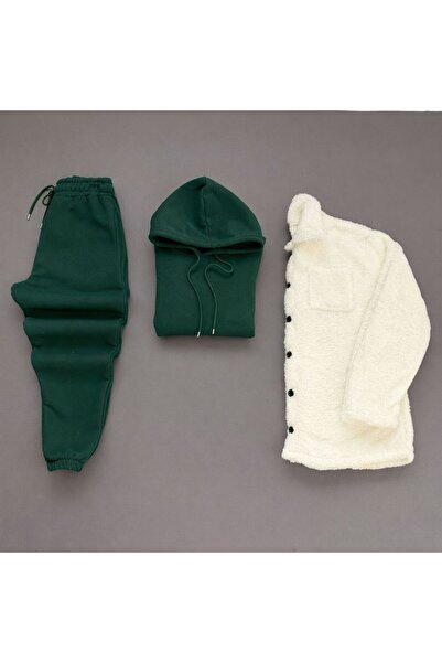 KONSEPT35 Men's Winter Plush Jacket 3-Piece Combination