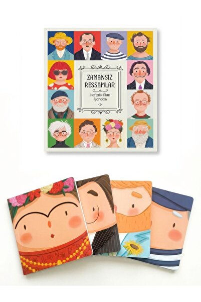 Meli Melek Timeless Painters Agenda + Painters Unlined Notebook Set