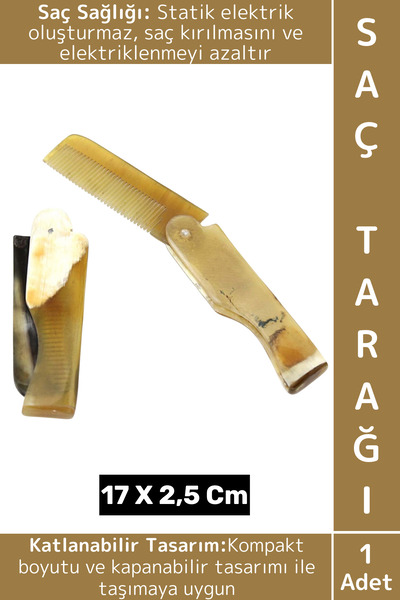 Wintoup Kompakt Cep Çanta Boy Katlanabilir Saç Kırılması Elektriklenme Azalta...