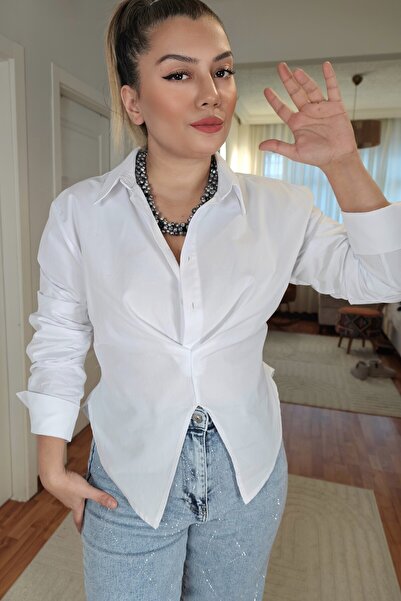 MADAMMERY Design Model Tie-Up Shirt