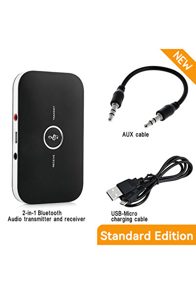 Choice (New) No RCA Cable B6 2 IN 1 Bluetooth 5.3 Audio Transmitter Receiver ...