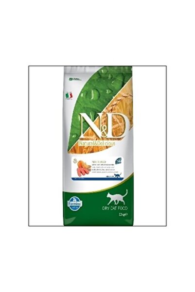 N&D Düşük Tahıllı Somonlu Kısırlaştırılmış Kedi Maması 10 kg CB7841 CSS63665