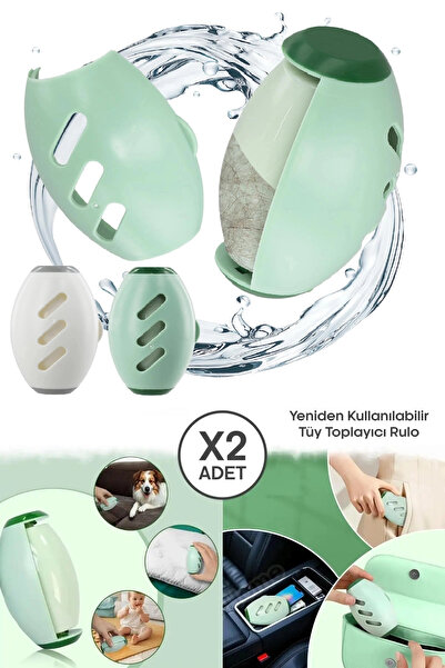 Rosemor 2 τεμ. Ρολό που πλένεται για την απομάκρυνση των χνούδιατων στολών, γ...