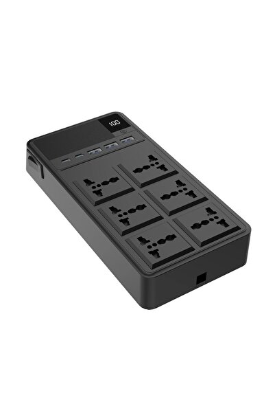 Tradeo 2500W 6 AC Power Strip with Retractable Cables, PD 20W Fast Charging &...