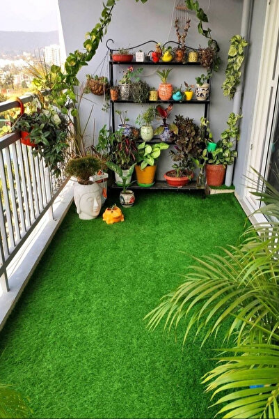 SANRUGS Home & Living Yanmaz, Yıkanabilir ve Kaymaz Taban Uzun Ömürlü 10mm Ya...