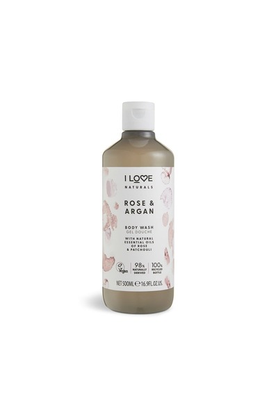 Dove I Love, Colecția Naturals, Vegan, Hidratant, Trandafir și Argan, Gel de ...