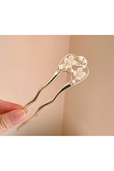 SOFT Жіноча квіткова шпилька для волосся, вінтажна квіткова металева шпилька ...