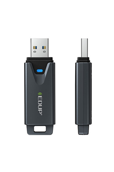 EDUP USB Wi-Fi 6 Adapter, Tri Band 2.4/5GHz/6GHz, USB 3.0, AX3000, OFDMA, MU-...