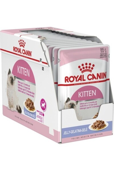 Royal Canin Jelly Kitten Instinctive Yaş Yavru Kedi Maması 85 Gr x 12 -TY5610856