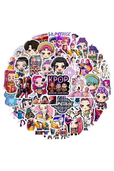 victiny Set of 50 K-Pop Demon Hunter Stickers
