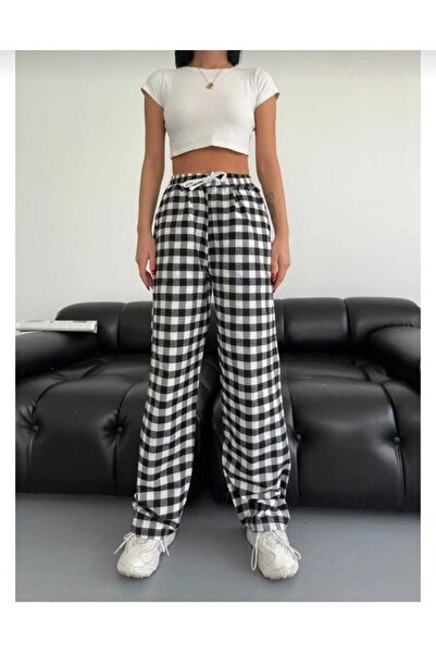 Semesia Plaid Sweatpants