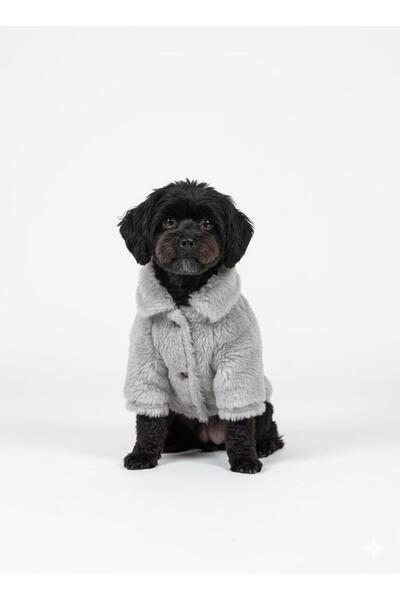 Buddy Store Furry Warmth Collection - Grey Fleece Jacket / Fur