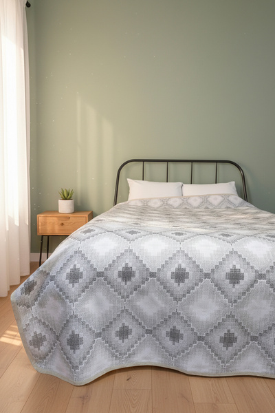 OSIO Double Pique Bedspread Dowry Cover 200X240 King Size