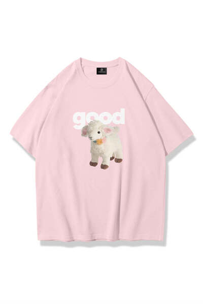 Trendiz Unisex Good Tshirt Pembe