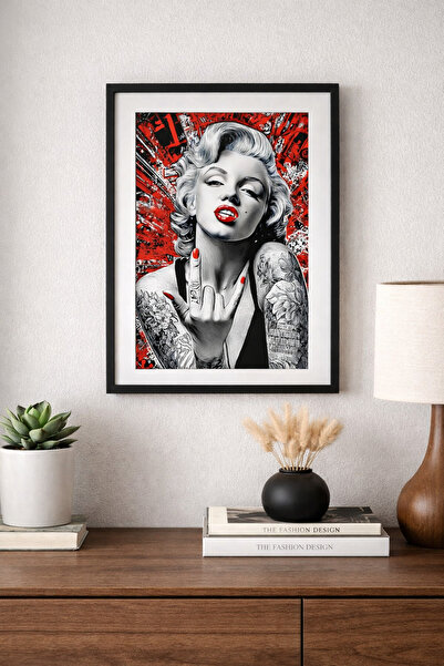 Limitless Design Pop Art Retro Female Illustration – Decorative Wall Poster S...