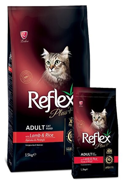 Reflex Plus Kuzu & Pirinç Yetişkin Kedi Maması 1.5 kg -TY5608952