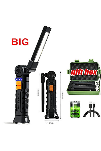 Choice مصباح عمل LED محمول كبير الحجم (قطعة واحدة) مع علبة، يعمل بتقنية COB، ...