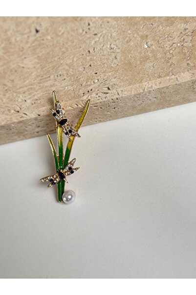 EFLAL Accessories YUSUFÇUK ÇİÇEKLİ BROŞ