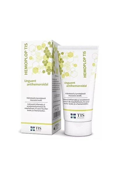 TIS Unguent antihemoroidal Hemoplop, 50 ml, farmaceutic